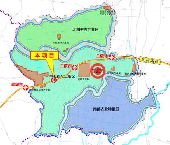 兰陵县岚荷高速公路新兴互通立交及连接线工程  社会稳定风险评估公示